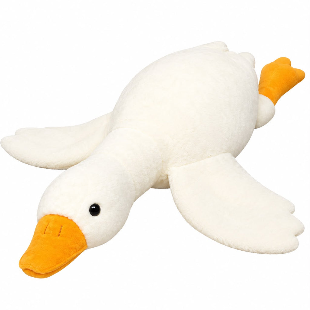 40-Inch Large Goose Plush – Ultra Soft & Cuddly Stuffed Animal Pillow.