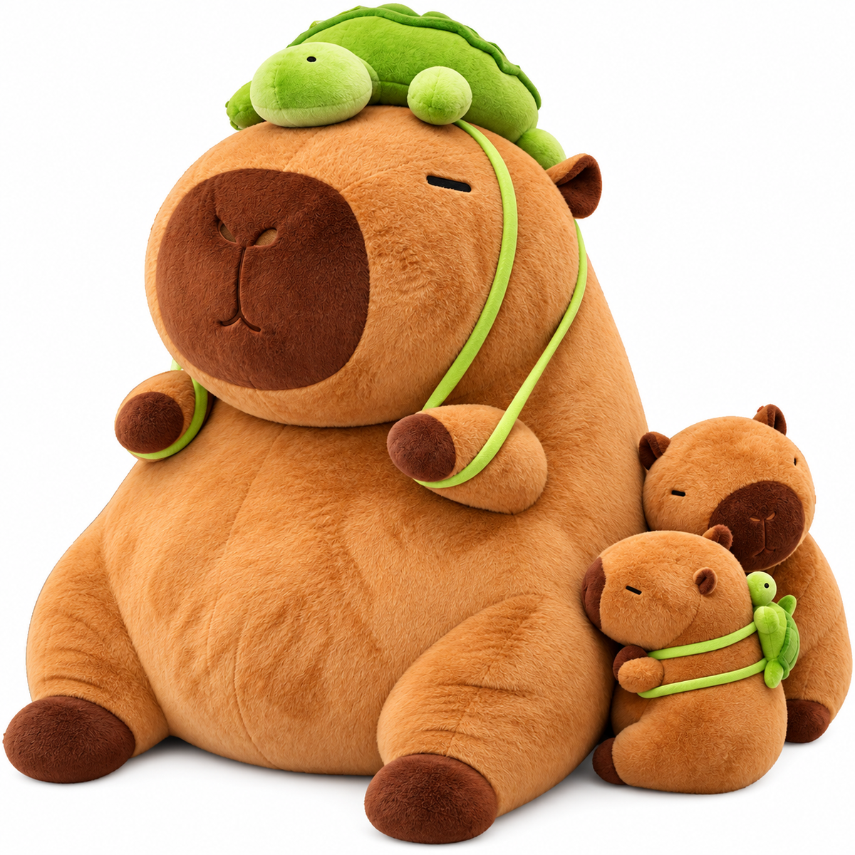 100-Inch Giant Capybara Plush – Ultra Soft, Oversized Cuddly Stuffed Animal.