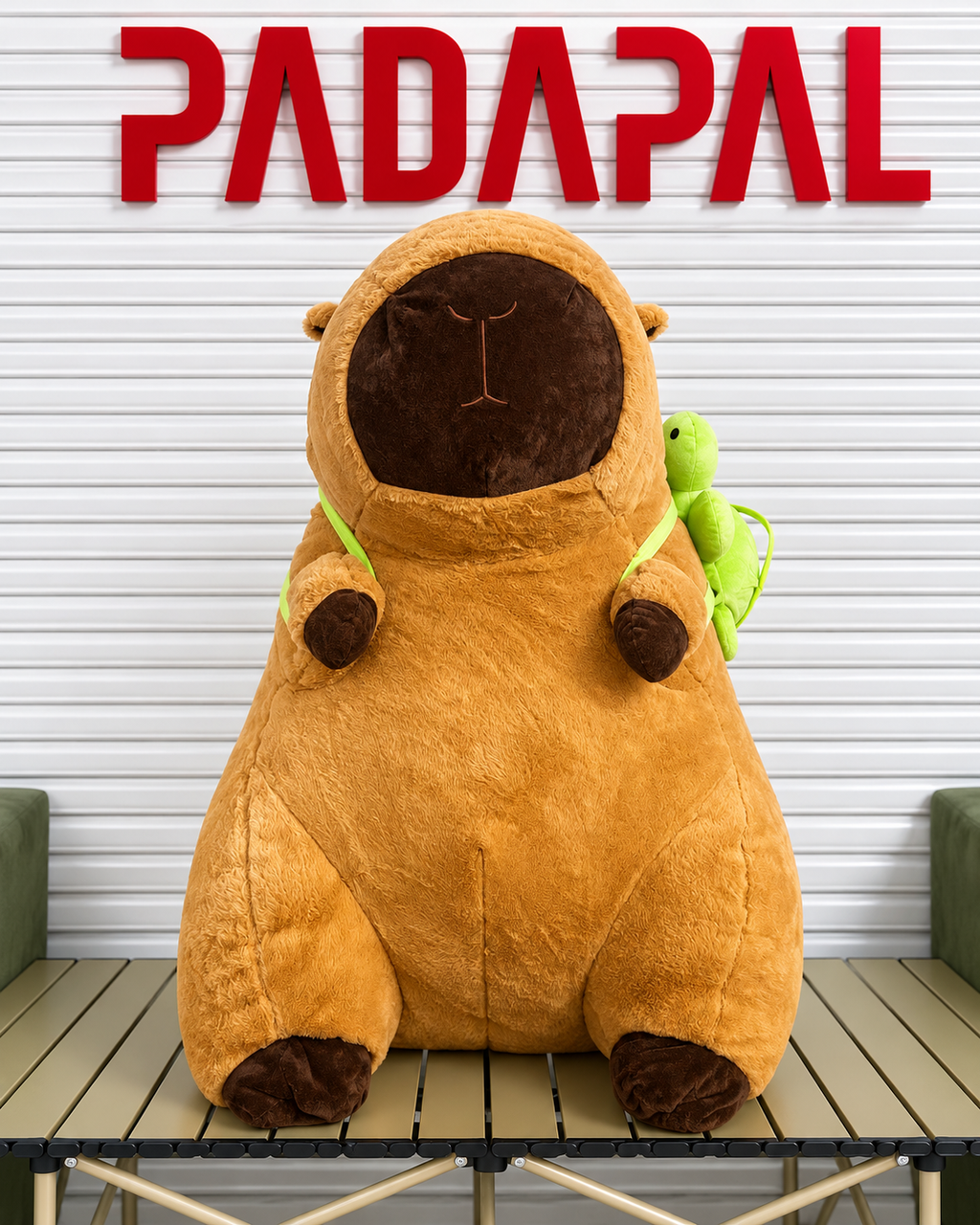 40-Inch Large Capybara Plush – Ultra Soft, Oversized Cuddly Stuffed Animal.