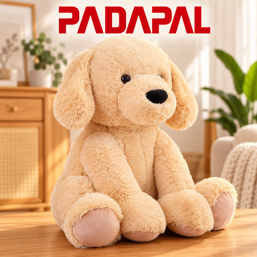 40-Inch Large Golden Retriever Dog Plush – Ultra Soft & Cuddly Stuffed Puppy.