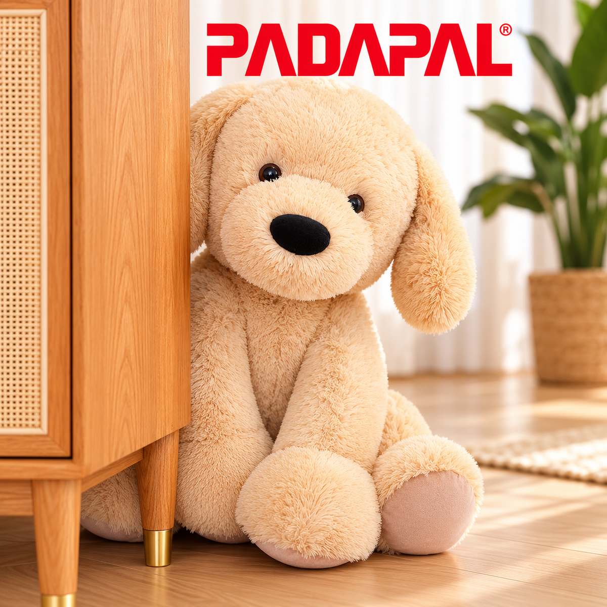 40-Inch Large Golden Retriever Dog Plush – Ultra Soft & Cuddly Stuffed Puppy.