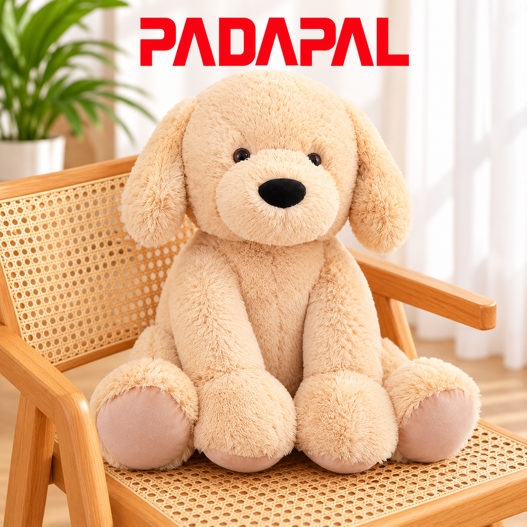 40-Inch Large Golden Retriever Dog Plush – Ultra Soft & Cuddly Stuffed Puppy.
